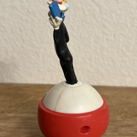 Dr. Seuss Cat In The Hat Burger King Kid's Meal Toy Cat in the Hat on Ball - Picture 5 of 9